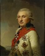 unknow artist Portrait of Admiral Osip Mikhailovich de Ribas (Jose de Ribas) Spain oil painting artist